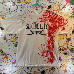 Suicide City Rock Band Tee Signed by Member
